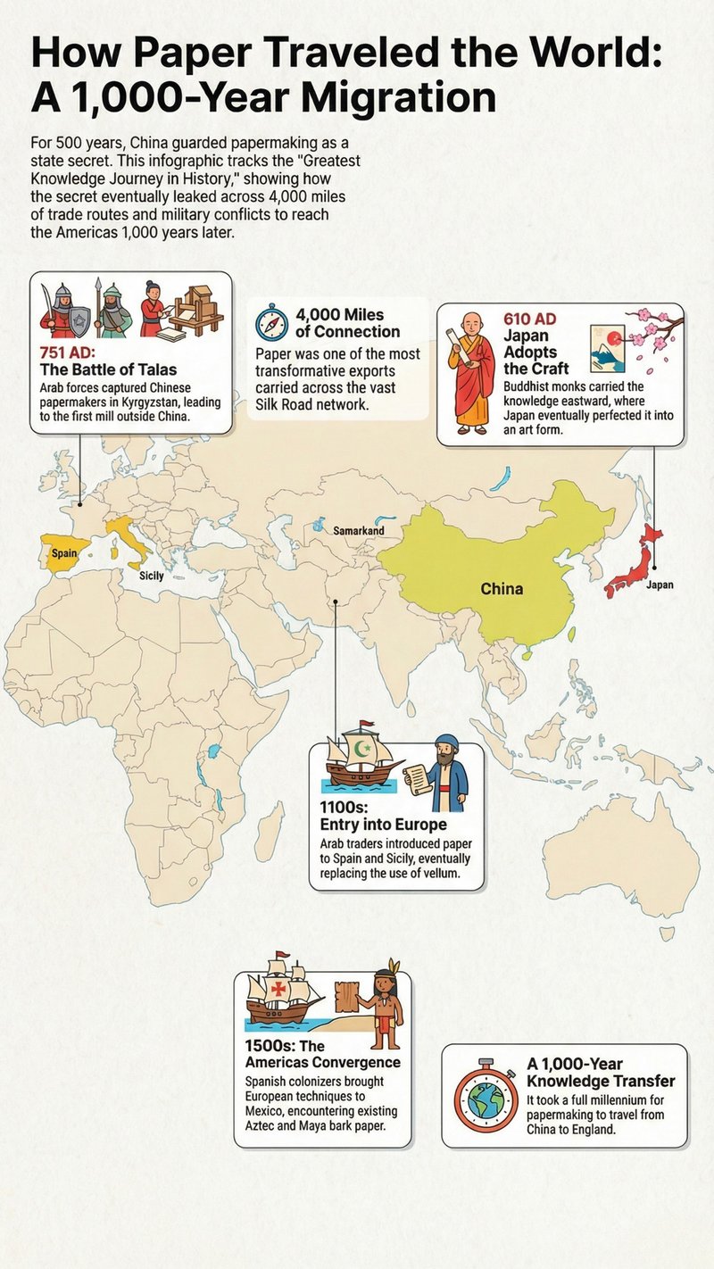 How Paper Traveled the World